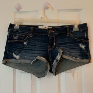 Hollister jean shorts
